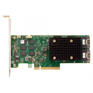 Lenovo ThinkSystem 940-8i - Storage controller (RAID) - 8 Channel - SATA / SAS 12Gb/s low profile - 12 Gbit/s - RAID 0, 1, 5, 6, 10, 50, JBOD, 60 - PCIe 4.0 x8 - for ThinkSystem SR645 7D2X, 7D2Y